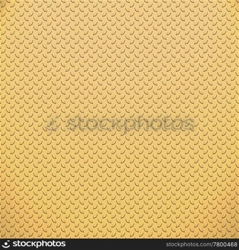 small gold plate. a very large sheet of very fine small gold or copper tread or diamond plate