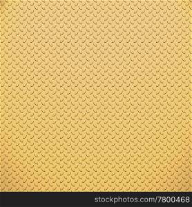 small gold plate. a very large sheet of very fine small gold or copper tread or diamond plate