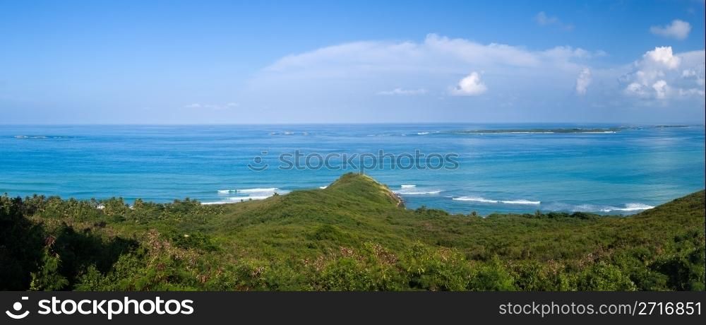 Small islands off the north east coast of Puerto Rico