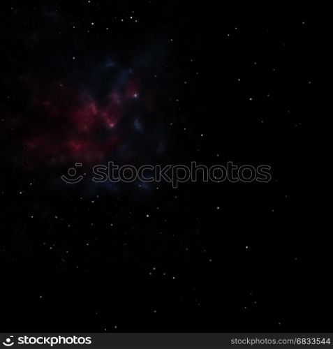 "Small part of an infinite star field. 3D rendering. Small part of an infinite star field of space in the Universe. "Elements of this image furnished by NASA". 3D rendering."