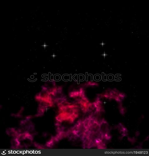 Small part of an infinite star field of space in the Universe. Elements of this image furnished by NASA .. Small part of an infinite star field