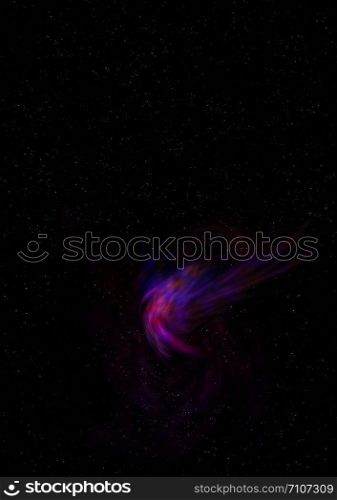 "Small part of an infinite star field of space in the Universe. "Elements of this image furnished by NASA". 3D rendering. Small part of an infinite star field. 3D rendering"