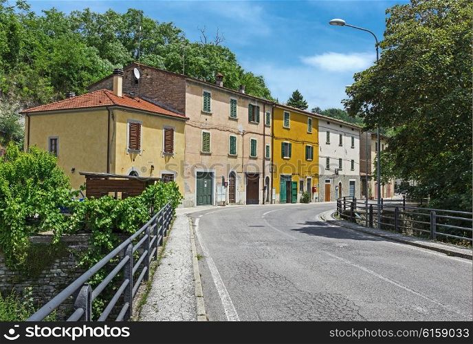 Small provincial town in Italy