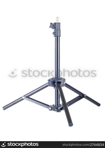 small studio stand isolated on white background