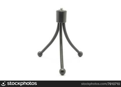 small tripod on a white background