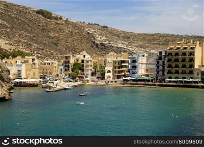 small village in Malta at gozo island