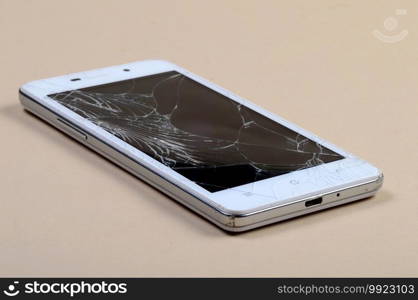 Smart Phone with broken screen