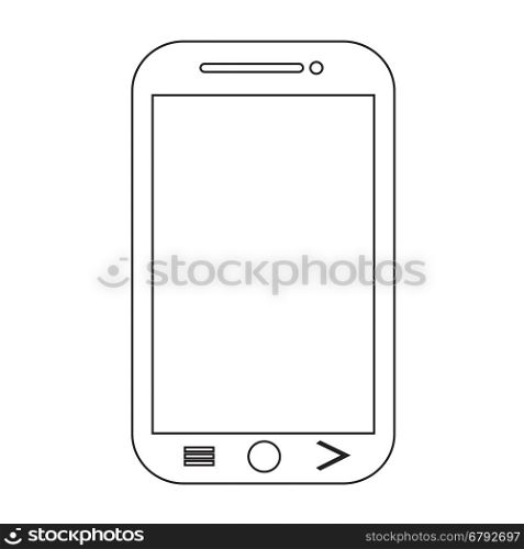 Smartphone icon illustration idesign