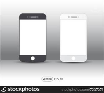 smartphone icon, phone logo vector illustration