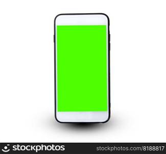 Smartphone on white background clipping path, Mobile Smartphone on white background , Phone on Isolate background, Mobile phone, Mobile smart phone on white background technology