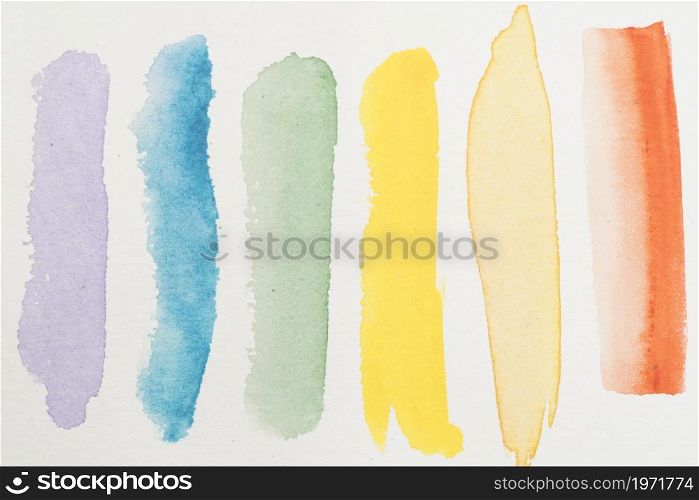 smears colorful watercolor paper. High resolution photo. smears colorful watercolor paper. High quality photo