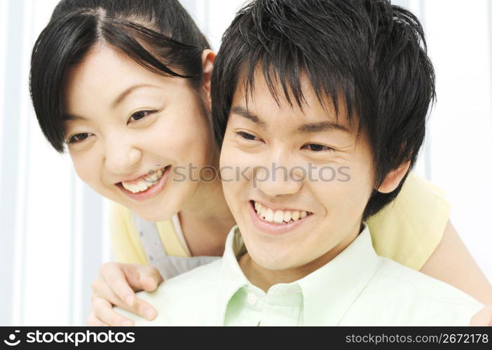 Smiling couple