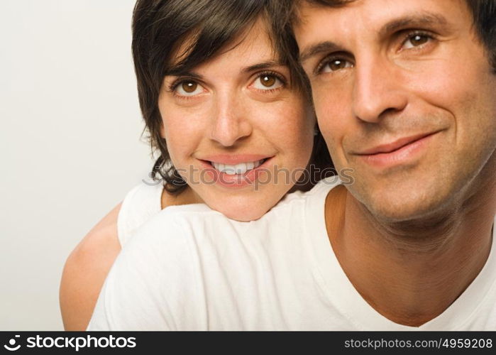 Smiling couple