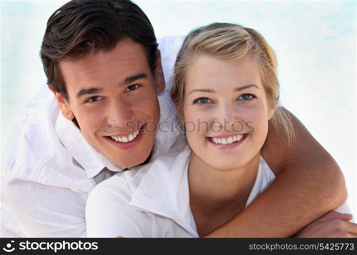 Smiling couple