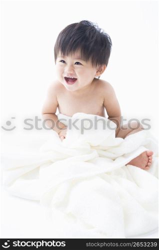 Smiling Japanese Baby