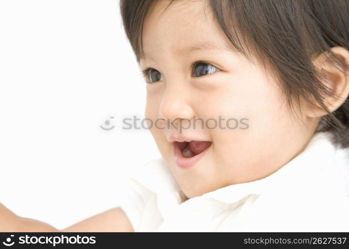 Smiling Japanese Infant