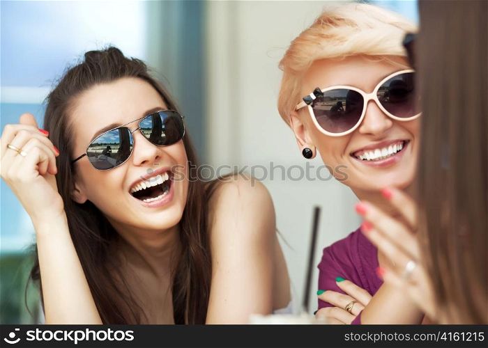 Smiling women