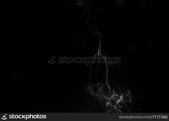 Smoke black background