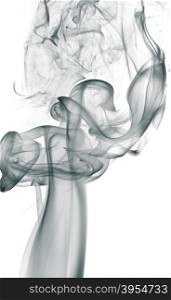 smoke isolated on a white background
