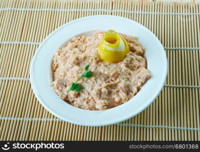 Smoked Trout Pate close up