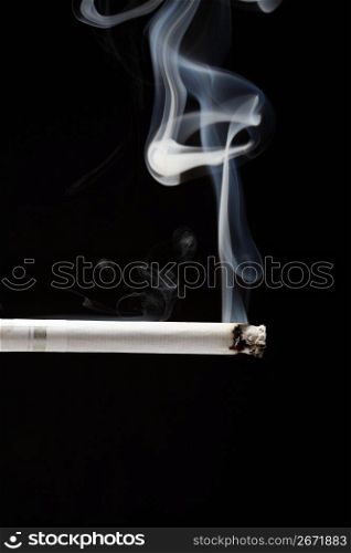 Smoking cigarette