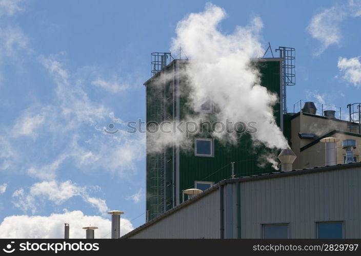 Smoking pipe industrial plant