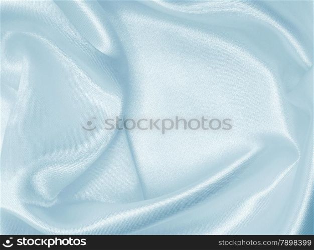 Smooth elegant blue silk can use as wedding background