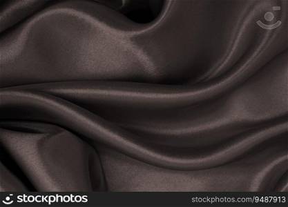 Smooth elegant brown silk or satin luxury cloth texture can use as abstract background. Luxurious background design wallpaper. In Sepia toned. Retro style
