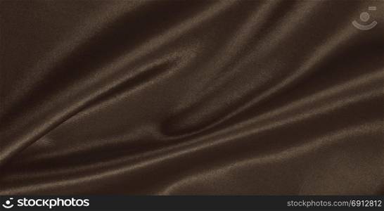 Smooth elegant brown silk or satin texture can use as abstract background. Luxurious background design wallpaper. In Sepia toned. Retro style