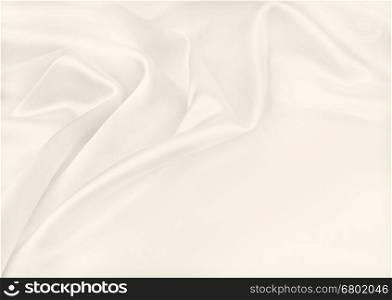Smooth elegant golden silk or satin luxury cloth texture can use as wedding background. Luxurious Christmas background or New Year background design. In Sepia toned. Retro style