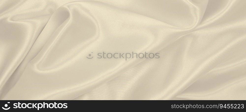 Smooth elegant golden silk or satin luxury cloth texture can use as wedding background. Luxurious Christmas background or New Year background design. In Sepia toned. Retro style