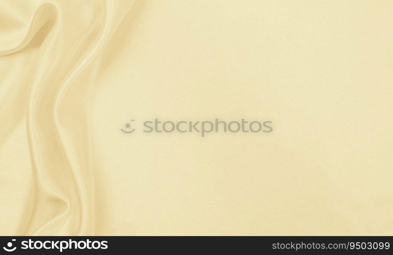 Smooth elegant golden silk or satin luxury cloth texture can use as wedding background. Luxurious Christmas background or New Year background design. In Sepia toned. Retro style