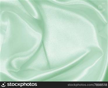 Smooth elegant green silk can use as wedding background