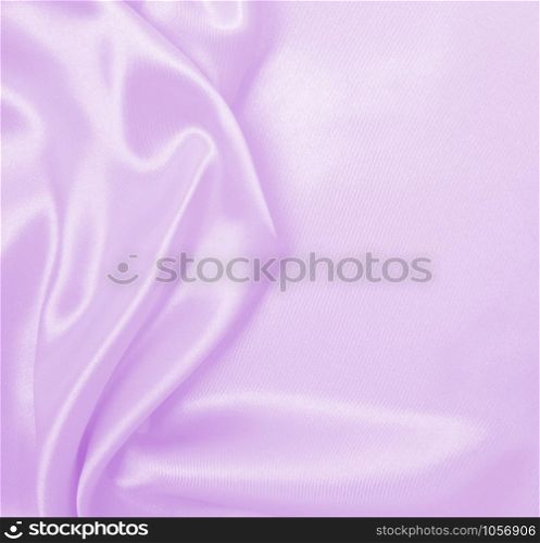 Smooth elegant lilac silk or satin texture can use as wedding background. Luxurious background design