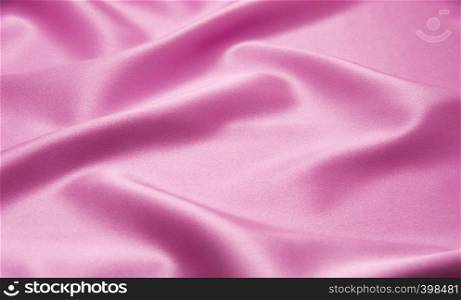 Smooth elegant pink satin can use as background