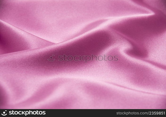 Smooth elegant pink silk can use as background