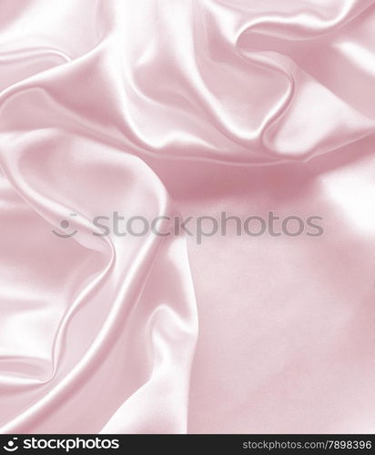 Smooth elegant pink silk can use as background &#xA;