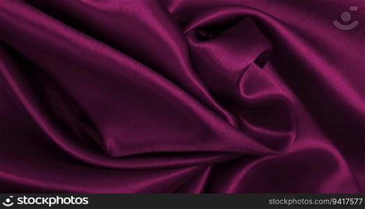 Smooth elegant pink silk or satin luxury cloth texture can use as abstract background. Luxurious background design