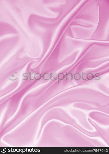 Smooth elegant pink silk or satin texture can use as background