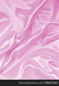 Smooth elegant pink silk or satin texture can use as background