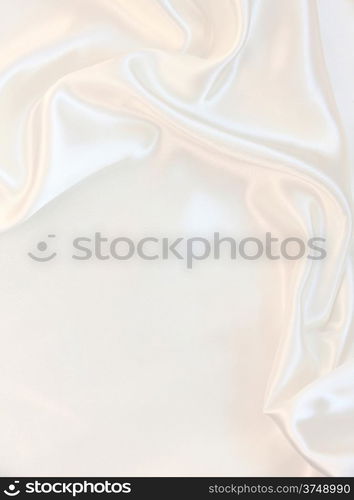 Smooth elegant white silk can use as wedding background