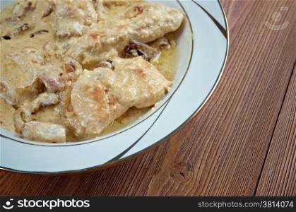 Smothered Chicken - classic of his Mississippi childhood