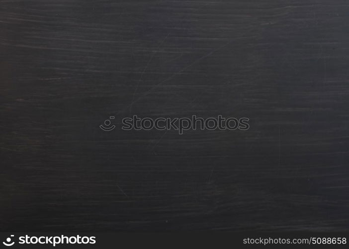 Smudged wooden blackboard background with copy space
