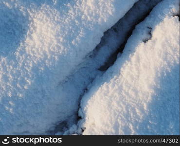 snow. background