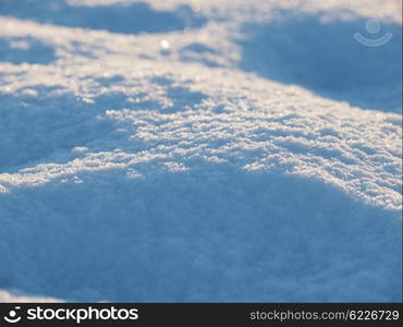 snow. background