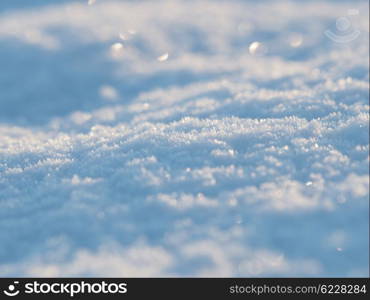 snow. background