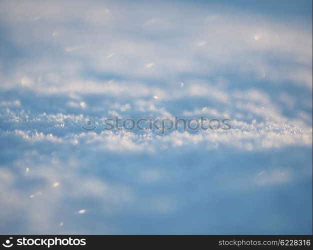 snow. background