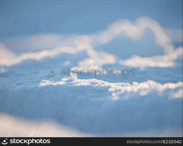 snow. background