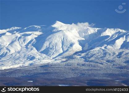 Snow mountain in Hokkaido