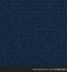 Snowfall (glossy six-point stars of one size and different orientation on dark blue background). 3d illustration